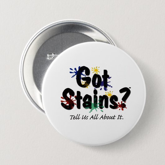 Got Flecke? Button (Vorne & Hinten)