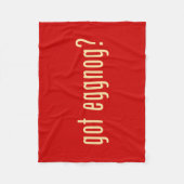 got? fleecedecke (Vorderseite)