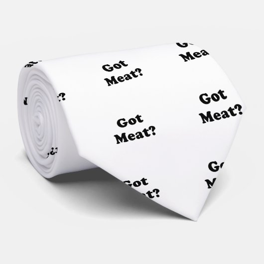 Got Fleisch Krawatte (Gerollt)