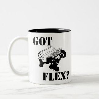 Got Flex? Zweifarbige Tasse