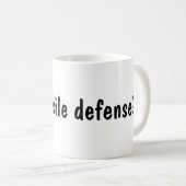 got Flugverteidigung? Kaffeetasse (VorderseiteRechts)