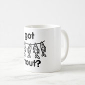 got Forelle Kaffeetasse (VorderseiteRechts)