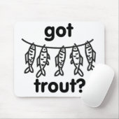 got Forelle Mousepad (Mit Mouse)