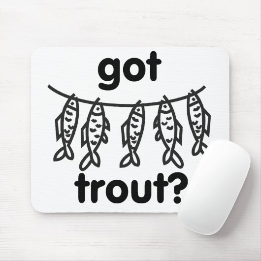 got Forelle Mousepad (Mit Mouse)