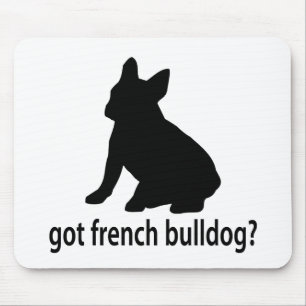 Got französische Bulldogge Mousepad