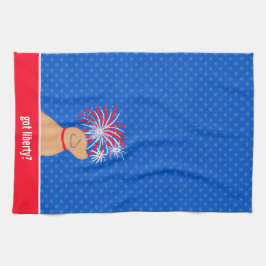 Got Freiheit? Yellow Dog Küchentuch