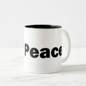 Got Frieden? Tasse (VorderseiteRechts)