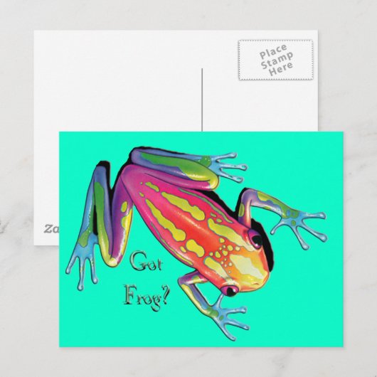 Got Frosch? Postkarte (Vorne/Hinten)