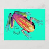 Got Frosch? Postkarte (Vorderseite)