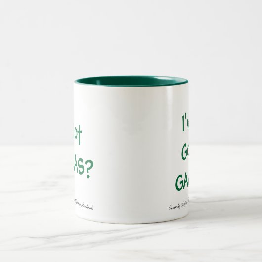 Got GAAS? Zweifarbige Tasse (Mittel)