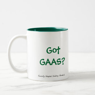 Got GAAS? Zweifarbige Tasse