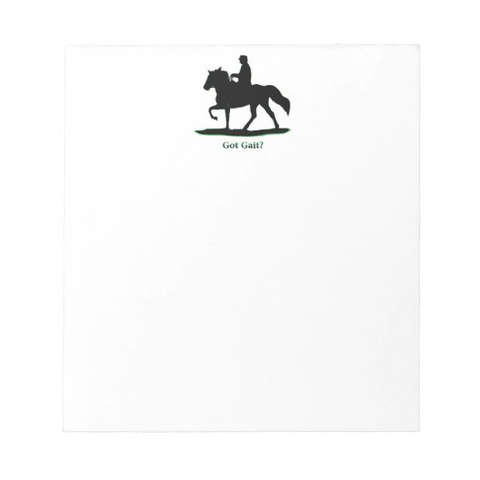 Got Gait Notepad Notizblock (Vorderseite)