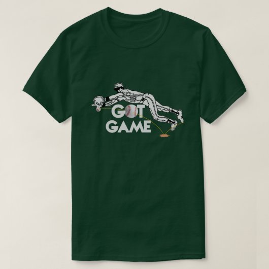 Got Game Baseball T - Shirt (Design vorne)