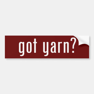 got Garn? Autoaufkleber