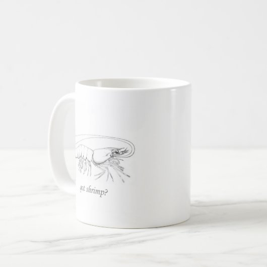 "got Garnele" Logo Kaffeetasse (Vorderseite Links)