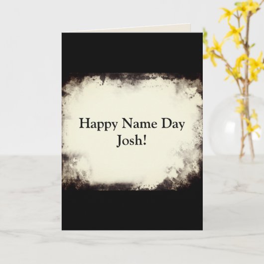 GOT Geburtstagskarte Karte (Gelbe Blume)