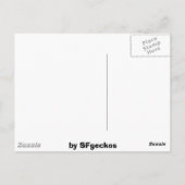 GOT GECKOS? POSTKARTE (Rückseite)