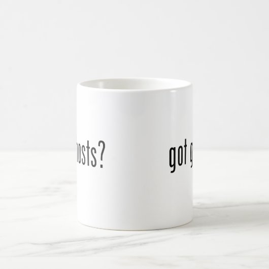 Got Geister? Kaffeetasse (Mittel)