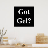 Got Gel Poster Matte (Küche)