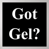 Got Gel Poster Matte (Vorne)