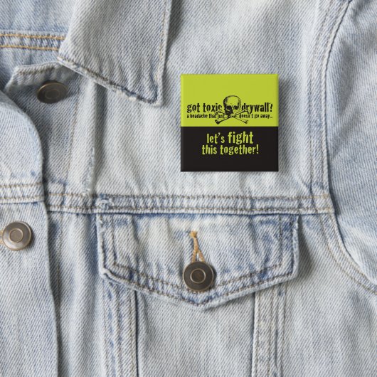 Got giftige Trockenmauer? Button (Beispiel)