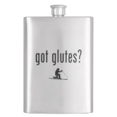 Got Glutes Telemark Skiing Flachmann (Vorderseite)