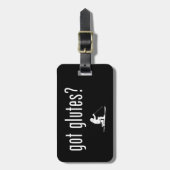 Got Glutes Telemark Skiing Gepäckanhänger (Vorderseite vertikal)