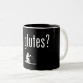 Got Glutes Telemark Skiing Zweifarbige Tasse (VorderseiteRechts)