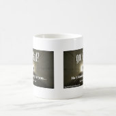 got Gott? Er sucht nach dir, anpassbar Kaffeetasse (Mittel)