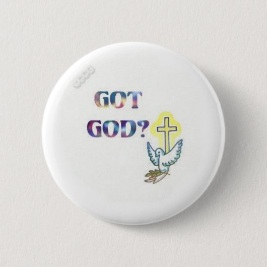 Got Gott? Knopf Button (Vorderseite)