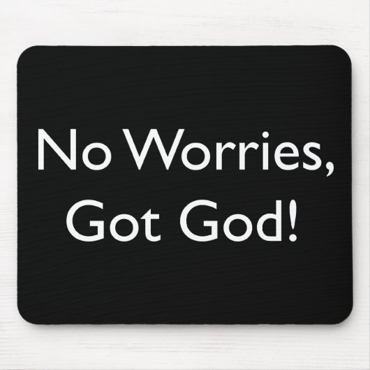 Got Gott Mousepad (Vorne)