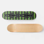 Got Green und Black Bunny Skateboard (Horizontal)