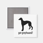 Got Greyhound Magnet (Vorderseite/Rückseite)