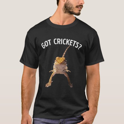 Got Grillen Bartdrache T-Shirt (Vorderseite)