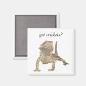 Got Grillen Magnet (Vorderseite/Rückseite)