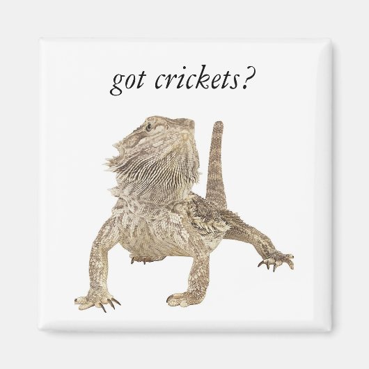 Got Grillen Magnet (Vorne)