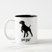 Got GSP Zweifarbige Tasse (Links)