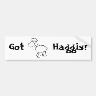 Got Haggis? Autoaufkleber
