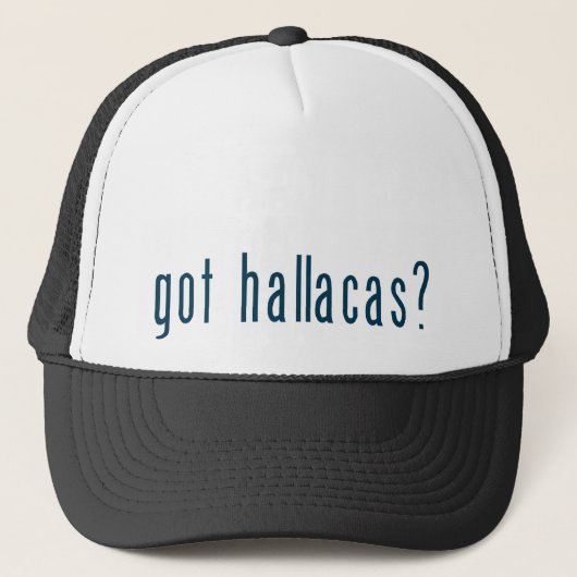 got hallacas truckerkappe (Vorderseite)