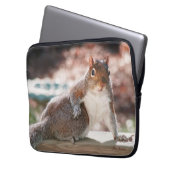 Got Haltung? Eichhörnchen-Laptop-Computer Hülse Laptopschutzhülle (Vorderseite Links)