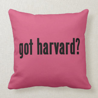 got Harvard? Kissen