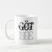 GOT(HE) - Spiel von Thrones/ Wer? Kaffeetasse (Links)