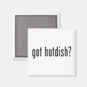 got heißer Magnet (Vorderseite/Rückseite)