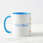 Got Hilfe? Tasse (Links)