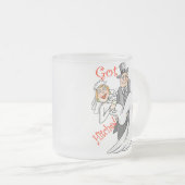 Got Hitched Flitterwochen-Tasse Mattglastasse (VorderseiteRechts)