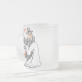 Got Hitched Flitterwochen-Tasse Mattglastasse (Vorderseite Links)