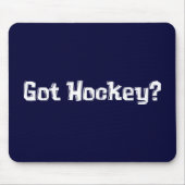 Got Hockey-Geschenke Mousepad (Vorne)