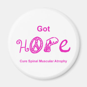 Got Hoffnung - Rosa Magnet