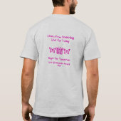 Got Hoffnung - Rosa T-Shirt (Rückseite)