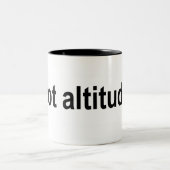 Got Höhe? Zweifarbige Tasse (Mittel)